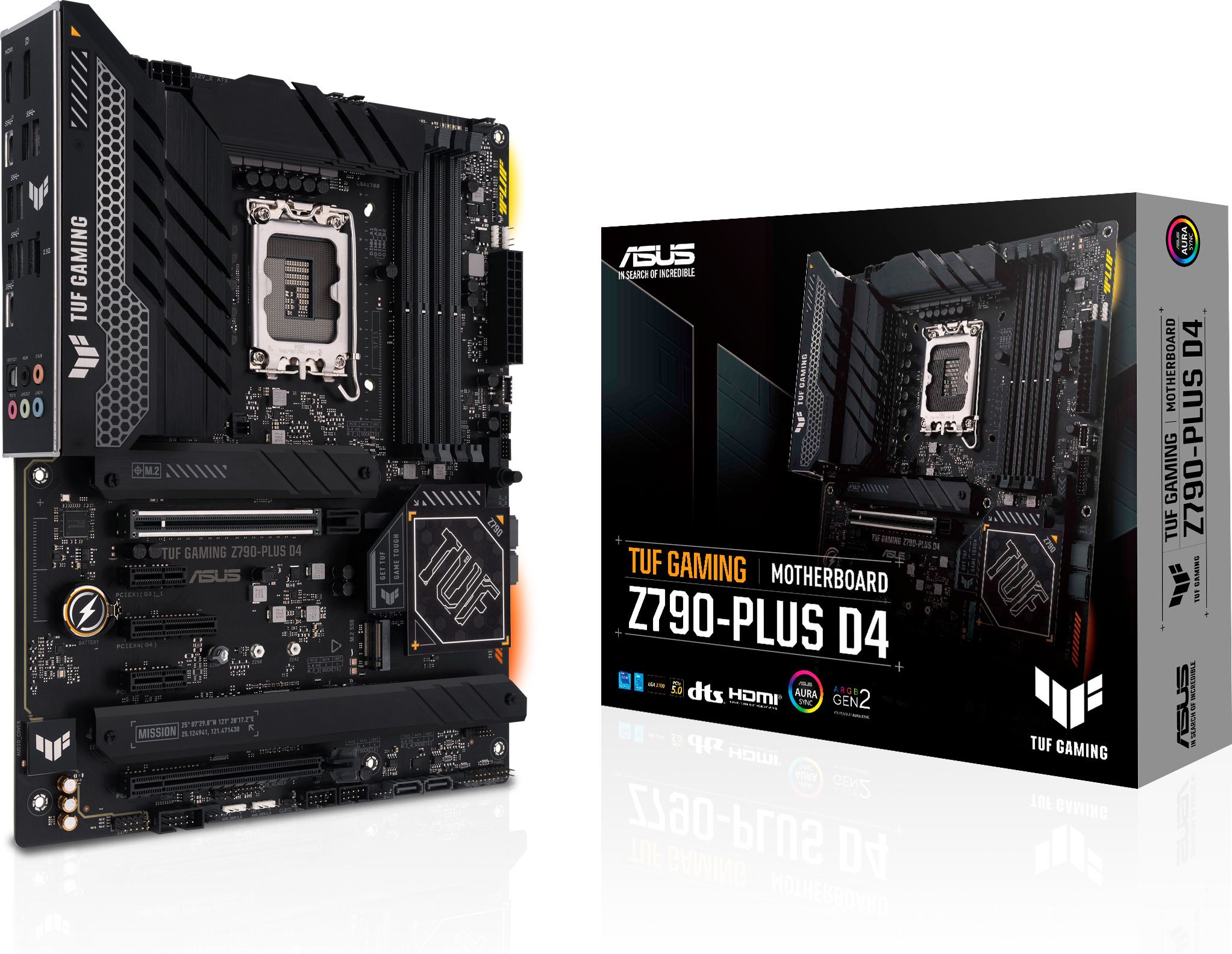 ASUS TUF GAMING Z790-PLUS D4 MB LGA1700 4xDIMM DDR4 4xM.2 4xSATA